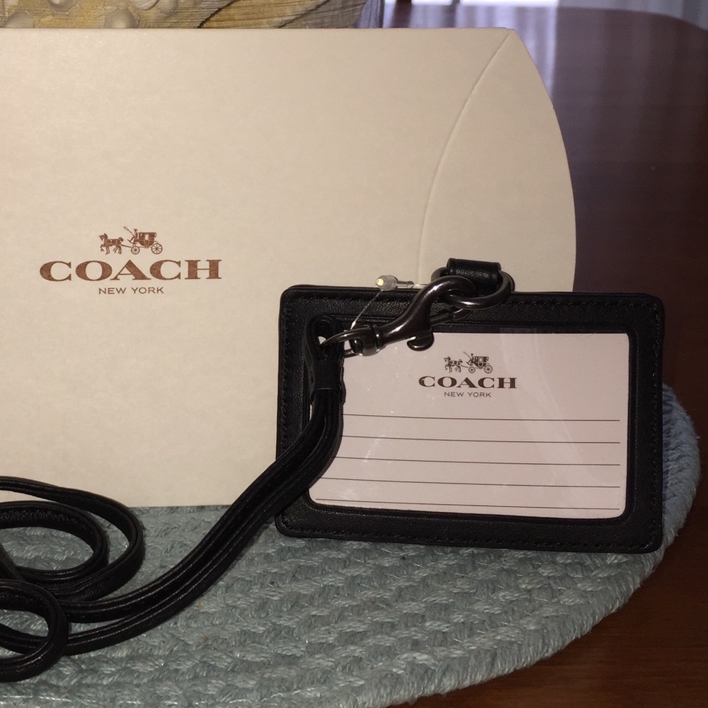 NWT - Coach ID Lanyard